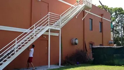 Entrainement avec des escaliers FAIL