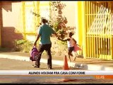 ALUNOS VOLTAM PRA CASA COM FOME