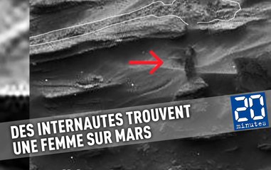 Des internautes trouvent une femme sur Mars