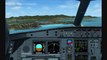 FSX Wilco Airbus A340-600 landing at Princess Juliana Airport (TNCM)  / Flytampa Scenery