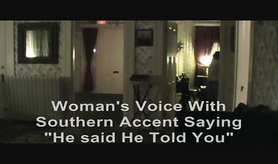 Haunted Lizzie Borden House Ghost EVP Caught On Camera Paranormal Investigation