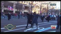 President Obama & Michelle Obama Inaugural Parade Walk Pennsylvania Avenue (January 21, 2013) [1/2]