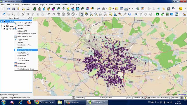 Utilizare OpenLayers in Qgis si ArcGis