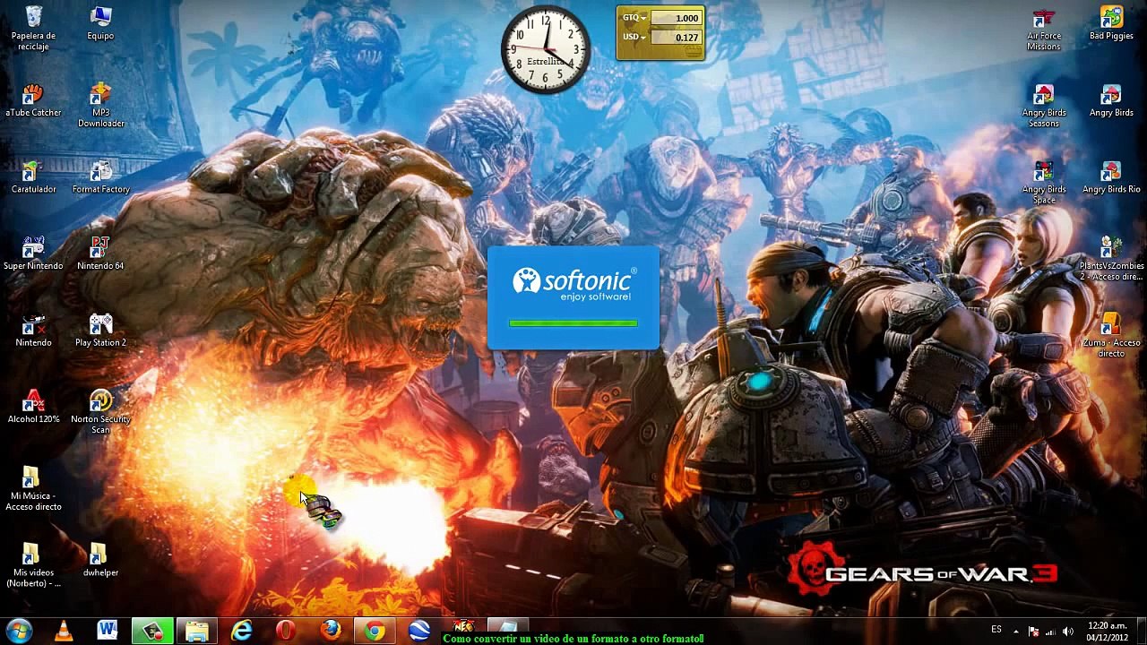 Como convertir un video mp4 en Formato DVD, 3gp, avi. wav. etc. y viceversa con aTube Catcher