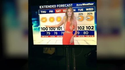 Chrissy Teigen is Bad at Reporting the Weather