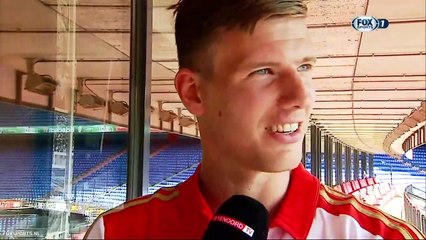 10-08-2015 Contractondertekening Michiel Kramer