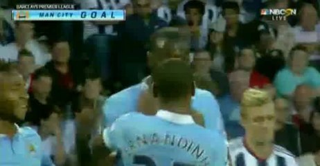 Yaya Toure 0:1 | West Bromwich Albion vs Manchester City 10.08.2015
