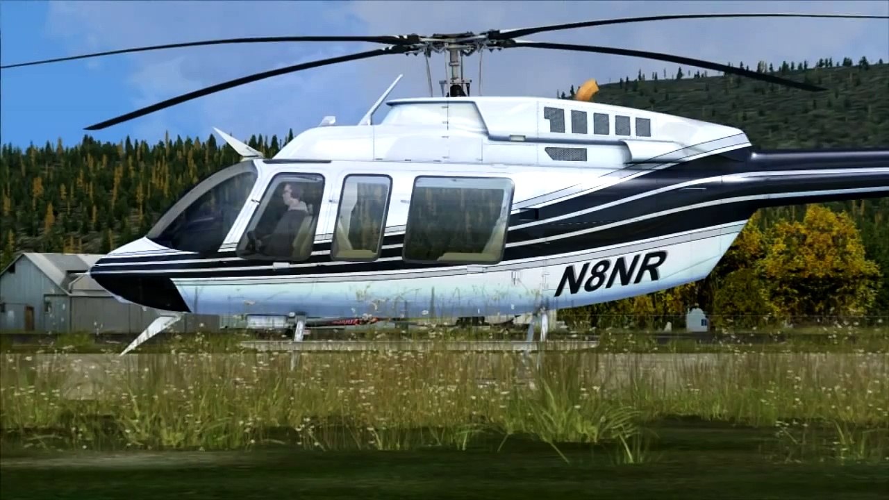 Milviz Bell 407 helicopter / FSX/P3D / HD