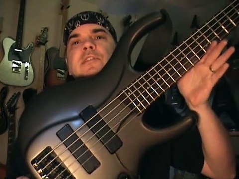 Ibanez EDC 705 Ergodyne 5 String Bass Guitar Review Scott Grove