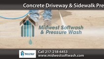 Sidewalk Cleaning  in Charleston, IN | Midwest Softwash and Pressure Wash