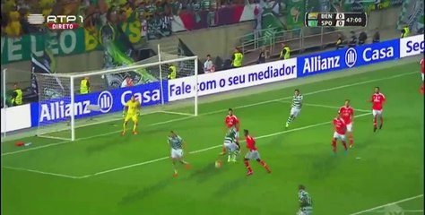 Benfica 0-1 Sporting All Goals and Highlights HD 09.08.2015 (Super Cup)