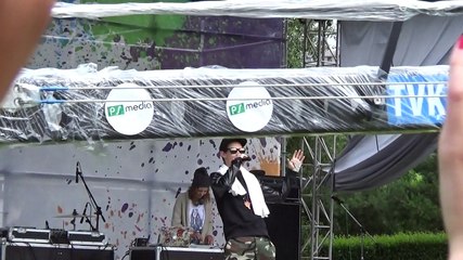 Кравц на сцене ColorFest(парк Дружбы)