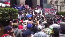 مظاهرات عمالية مصرية رفضا لقانون الخدمة المدنية