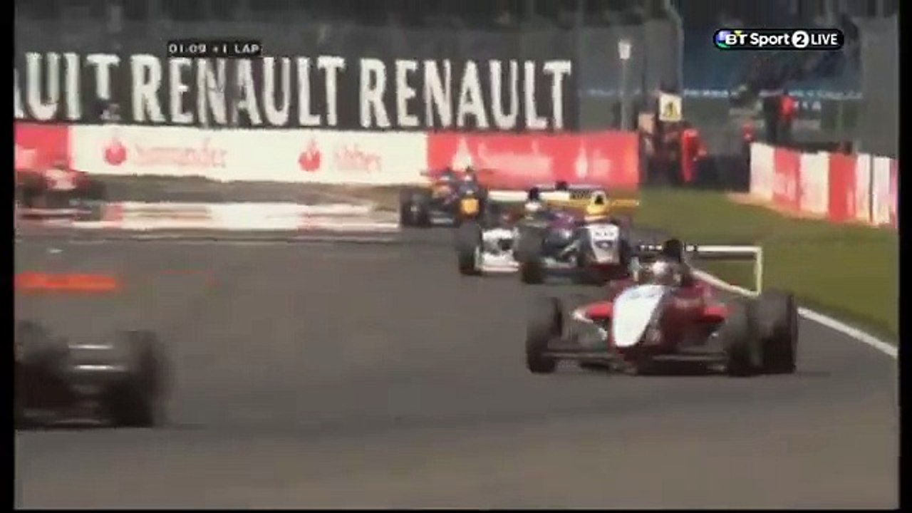 Formula Renault 2.0 Eurocup 2008 - Ricciardo vs Bottas, last lap