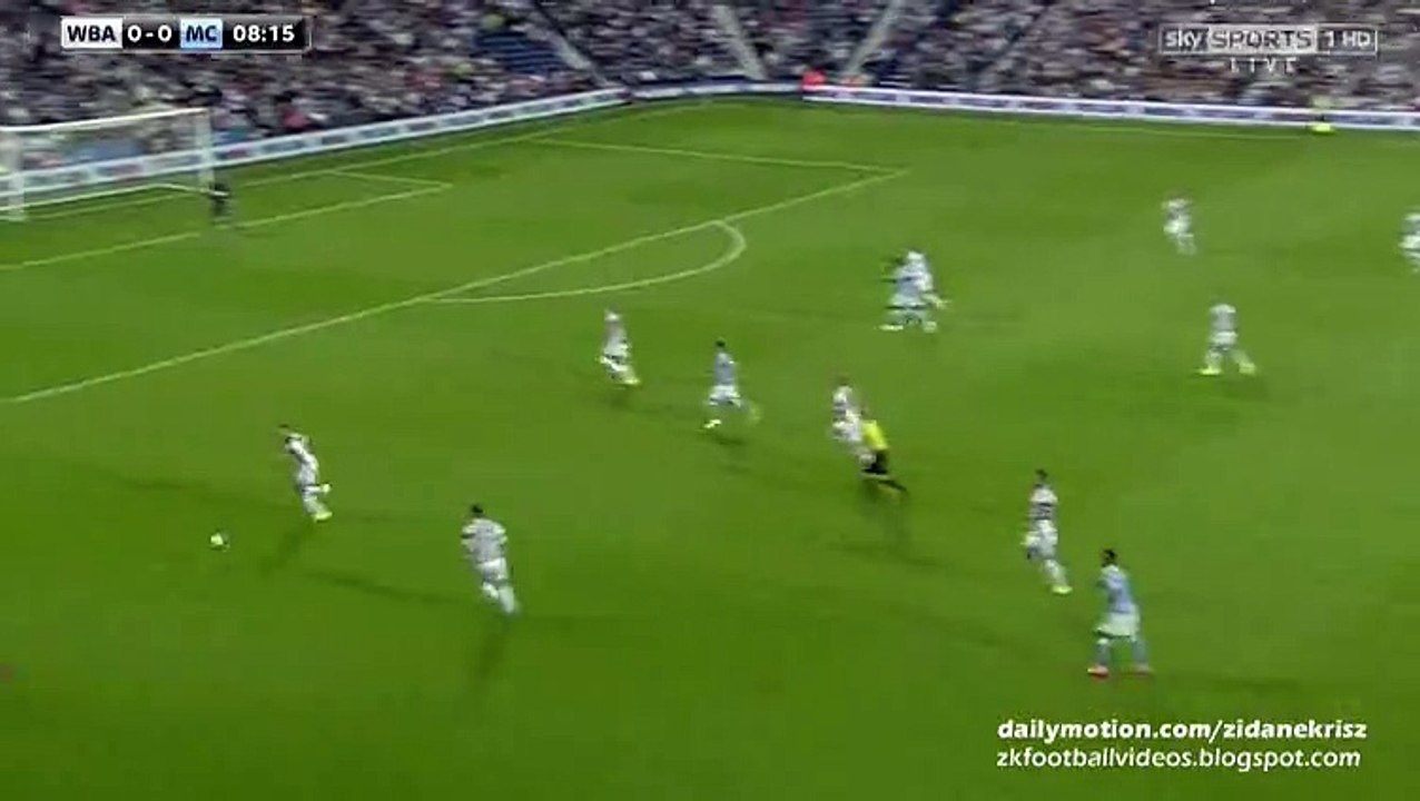 Yaya Toure Goal - West Bromwich vs Manchester City 0-1 2015