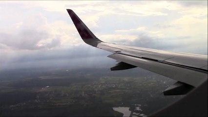 Wizzair Airbus A320 Landing At Warsaw Chopin!