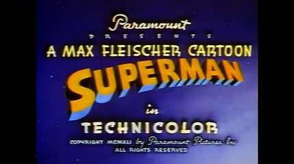 Superman - Full Episode 1 - Fleischer Version - Cartoon