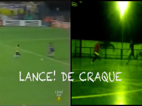 L! de craque: 'À la Romário', Internauta faz golaço driblando o goleiro