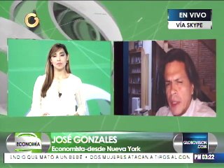 Gonzáles: Venezuela tendrá una caída de 5% o más en su crecimiento