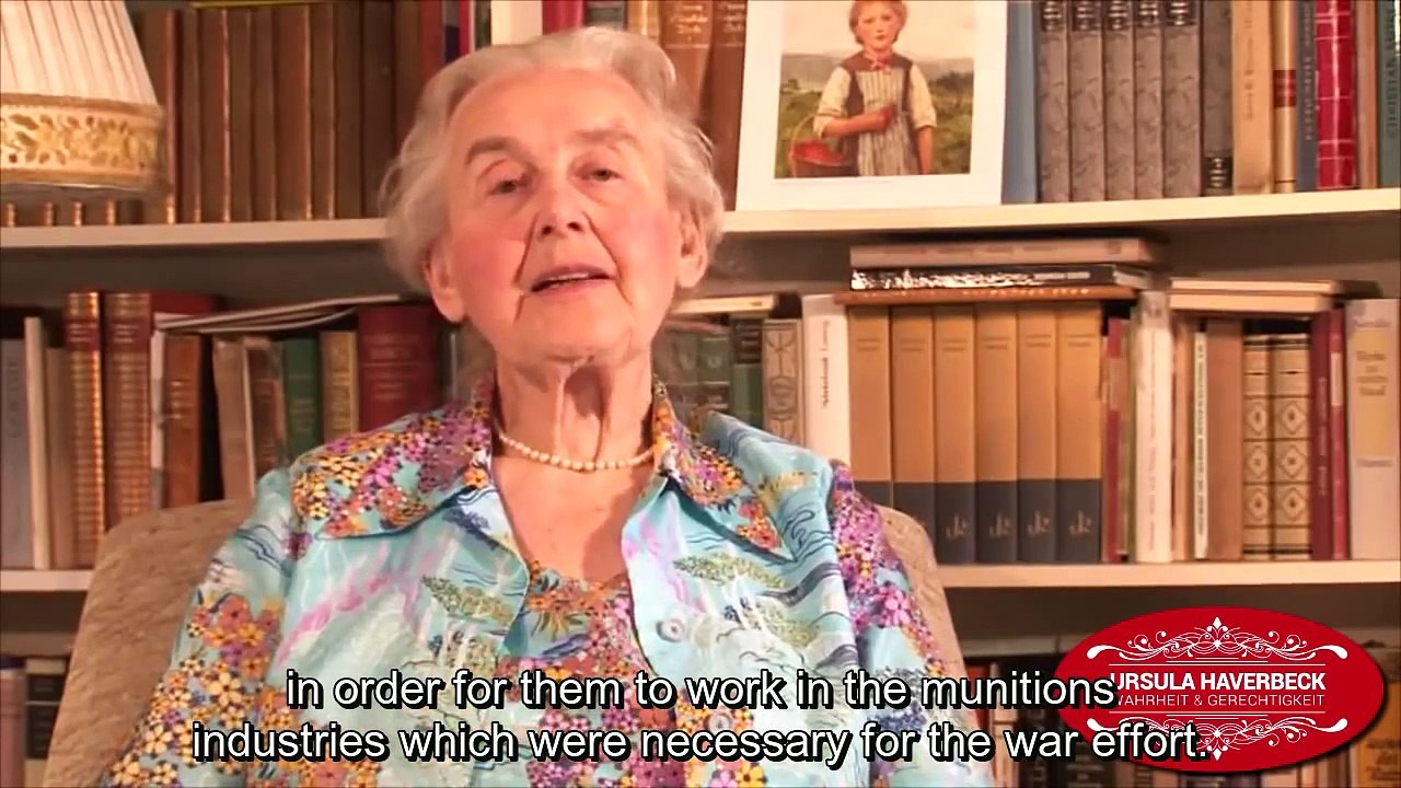 Ursula Haverbeck on The Greatest Problem of Our Time w/ Permanent Subtitles