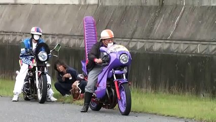 和泉伝説　旧車　音スタ☆　コール大会　１１　ＣＢＸ紫