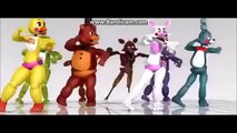 Fnaf 3 And Spooky Scary Skeletons Song Cartoon Dance Party!