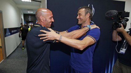 Luis Enrique: “Llegamos en un buen momento para disputar el título”