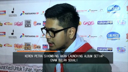 Keren Petra Sihombing Akan Launching Album Setiap Enam Bulan
