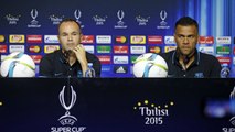 Iniesta and Alves say tag of favourites is won on the pitch