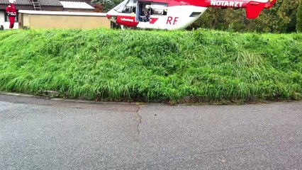Unfall Hubschrauber
