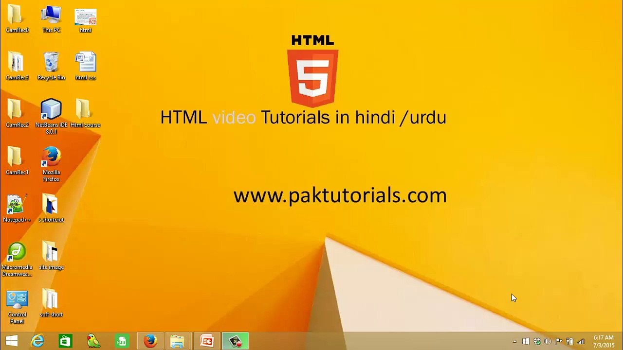 HTML in urdu/hindi-HTML introduction # 1