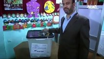 Egyptians vote on new constitution after a night of clashes