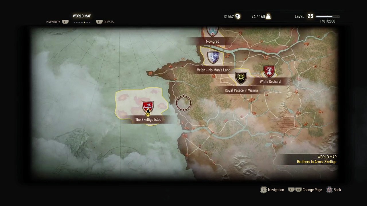 The Witcher 3: my map