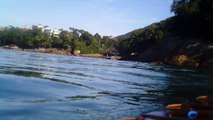 Rumo ao  Arquipélago de Marcellus, Ubatuba, SP, Brasil