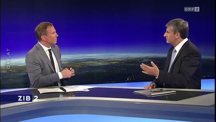 ORF ZiB2 - "Finanzminister Spindelegger zu Hypo und Steuerreform live bei Armin Wolf" - 11.6.2014