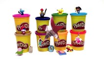 Surprise Eggs Peppa Pig Play-Doh Eggs Frozen Mickey Mouse Hello Kitty Huevos Sorpresa Toy Videos