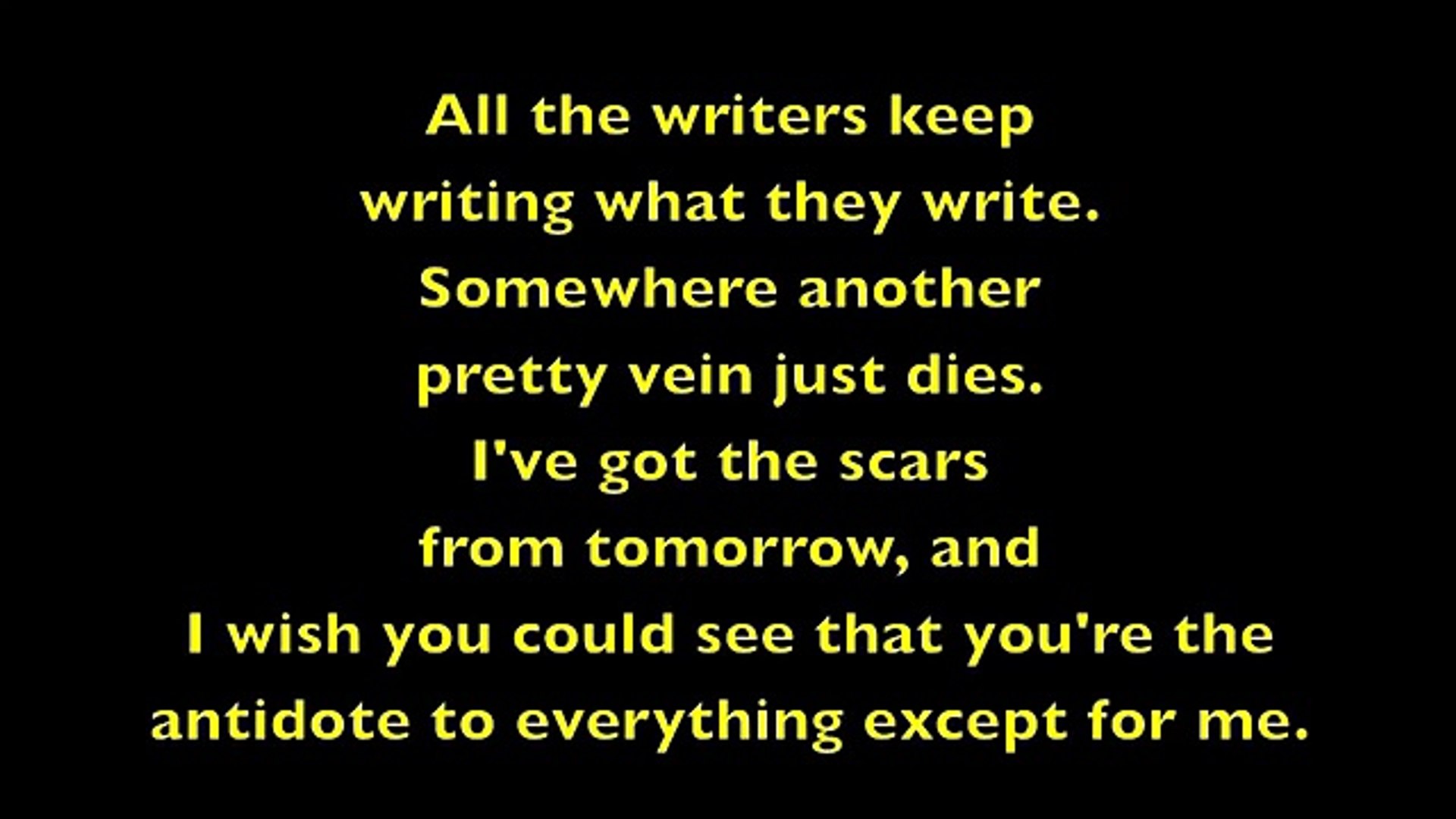 Light Em Up Fall Out Boy Lyrics Video Dailymotion