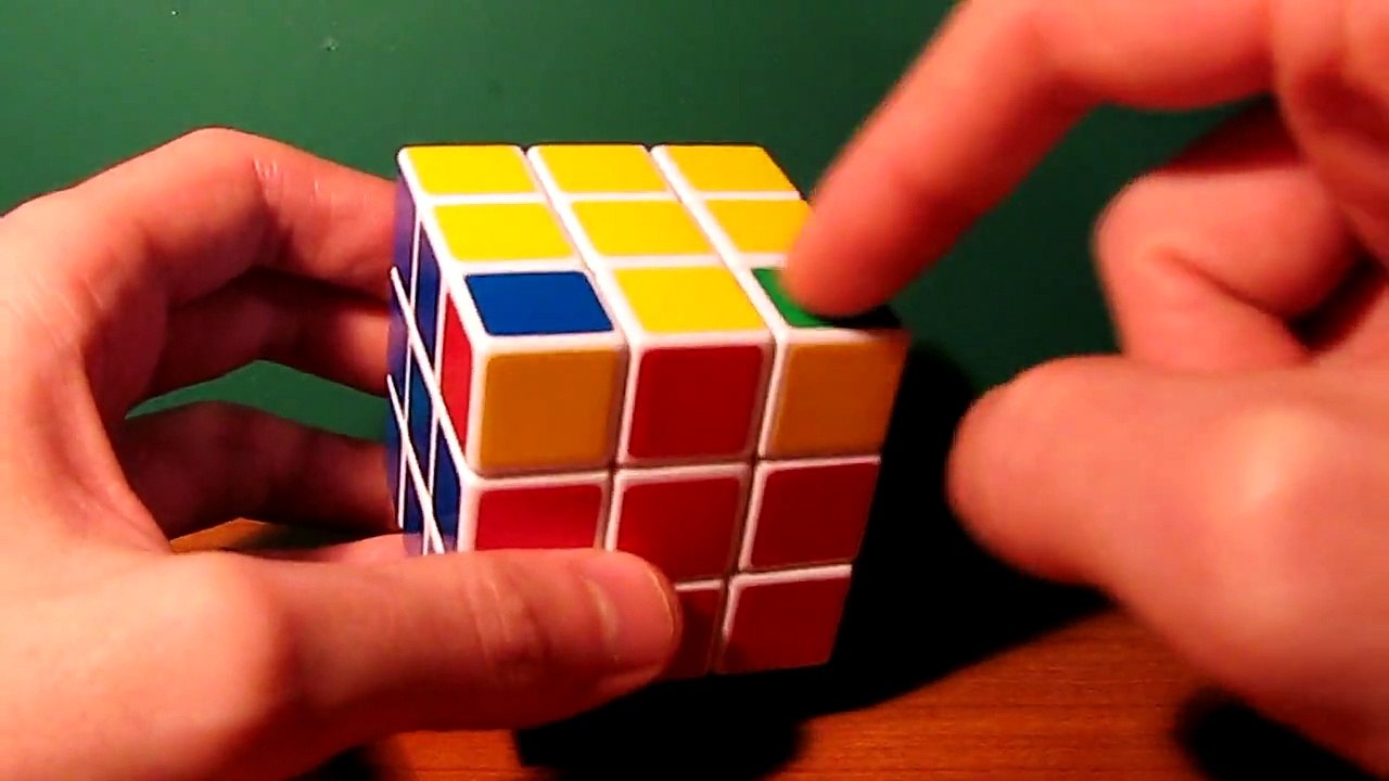 Solve the Cube: Step 6 - top corner placement