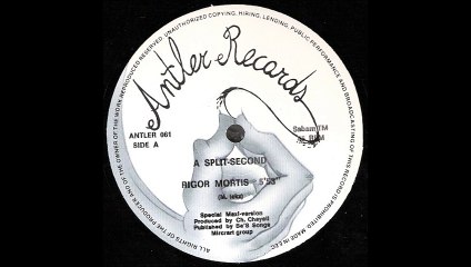 A Split Second - Rigor Mortis (Special Maxi-Version) (A)