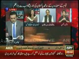 Kasur incident --- Rana Sanaullah got hyper on Farzana Bari in Kashif Abbasi Show