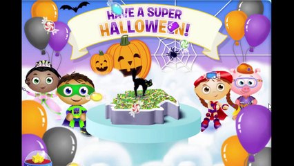 Super Why Cake Maker Halloween Party Cartoon Animation PBS Kids Game Play Walkthrough