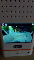 Paranormal activity captured on baby monitor