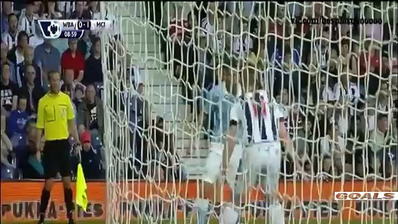 Manchester City ganó 3-0 al West Bromwich en el debut de Premier League