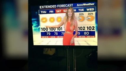 Chrissy Teigen is a Bad Weather Reporter