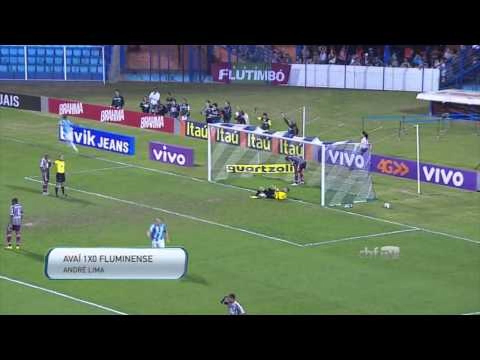 Gols - Série A: Avaí 1X0 Fluminense