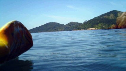 Rumo ao  Arquipélago de Marcellus, Ubatuba, SP, Brasil