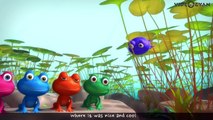 Five Little Speckled Frogs | 5 Little Speckled Frogs | 3D Rhymes For Children