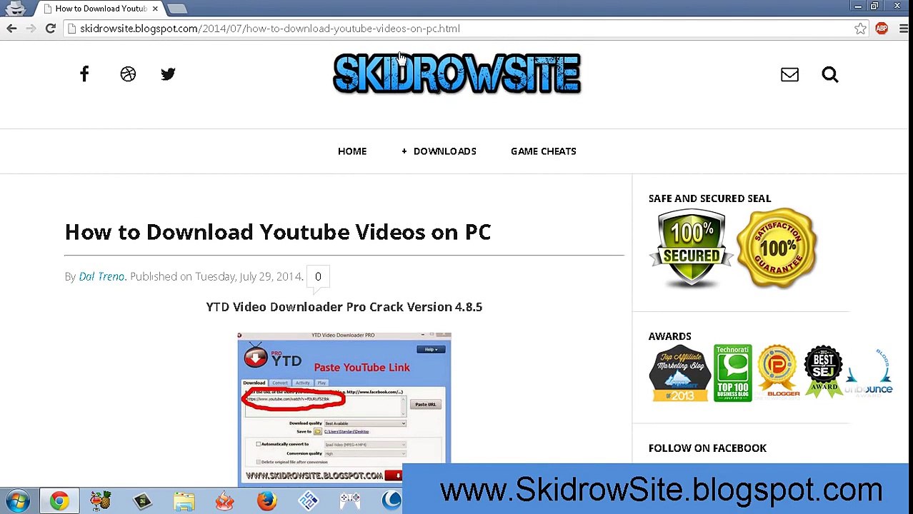 YTD Video Downloader Pro 5 Crack & Serial Key - Updated Latest Version (HD)