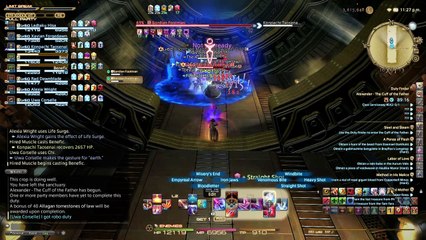 FFXIV Alexander A2 blind