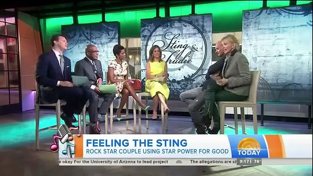 Trudie Styler in leather pants and suede boots - 11-Apr-2014